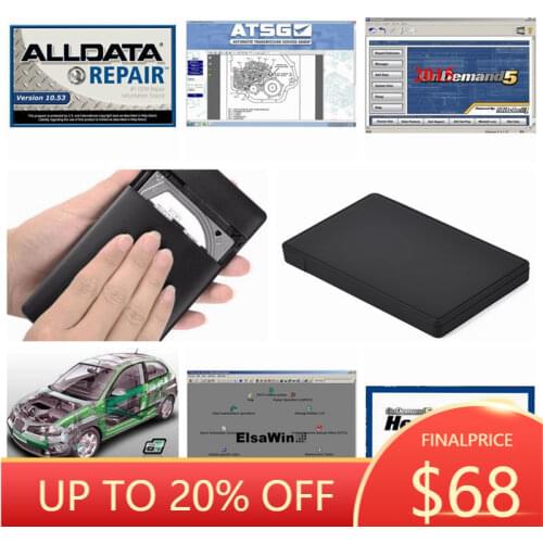 2021 Alldata Software 10.53 All Data And Mit//Chell Od5 2015+Heavy Truck+Vivid All Data Software 49In1TB HDD Wins 7/8/10/Xp HOT