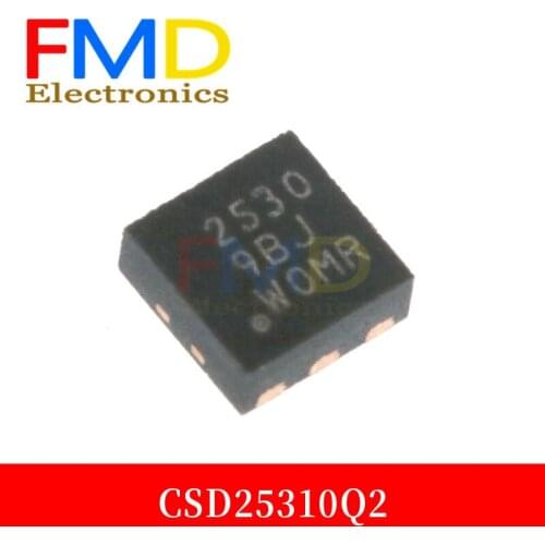 New agent CSD25310Q2 screen printing: SON 2530-6 P channel MOSFET transistors