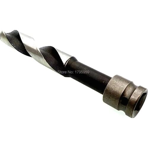 1/2" Square Converter Adapter 18mm HSS Reduced Shank Drills High Speed Steel Twist Drill Bits Tool For Wood And Plastic Drilling