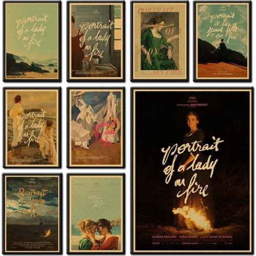 Diamond Painting 5D DIY France Moive Portrait of Alady on Fire Film Diamond Embroidery Cross Stitch Kits Home Decoration