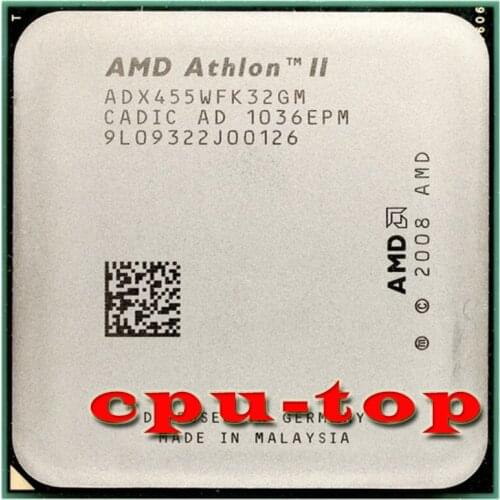 Free Shipping AMD Athlon II X3 455 3.3 GHz, processeur 3 cœurs, socket AM3