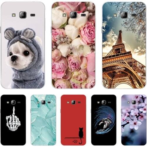 Phone Case For Samsung Galaxy J2 J5 J7 Prime Soft Silicone Cute Cat Painted Back Cover For Samsung J3 J4 J5 J6 J7 2016 2017 Case