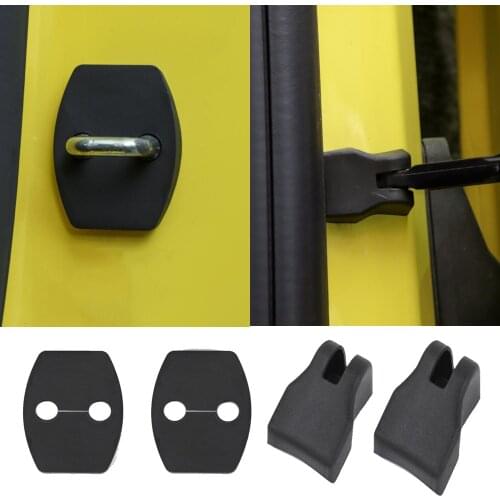 ABS Black Door Lock & Stopper Buckle Limited Protector Cover for Chevrolet Camaro 2017-2021 Exterior Car Accessories