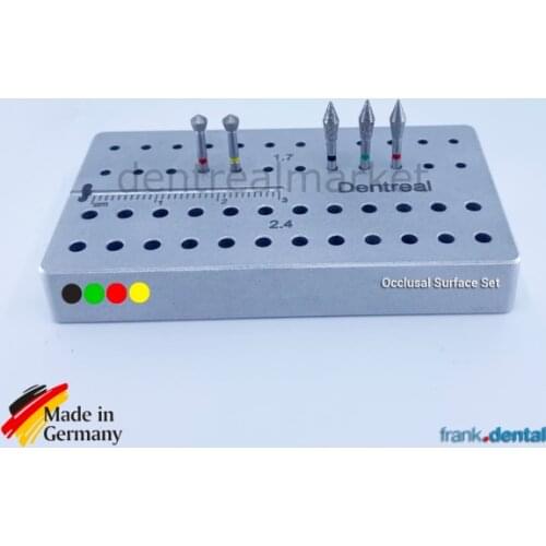 Frank Dental Occlusal Surface Diamond Burs Set - Dental Diamond Burs Set