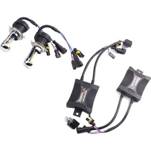 Quality 55W H4-H/L HID Replacement Bulb Set Kit For Motorcycle ALL COLOR New