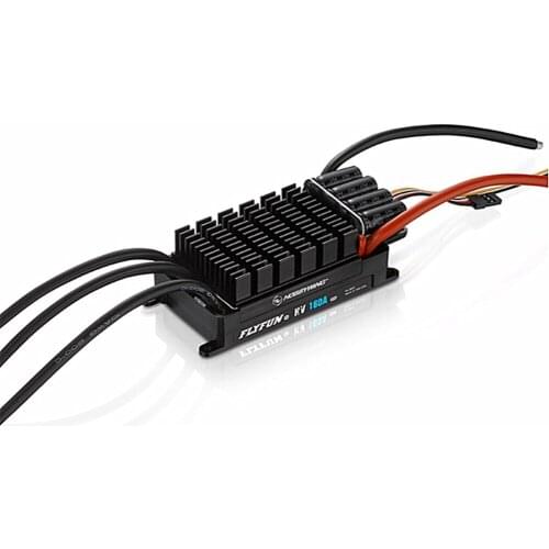 Hobbywing FlyFun 130A/160A HV OPTO V5 Speed Controller 6-14S Lipo Brushless ESC No BEC with DEO for RC Aircraft Quadcopter