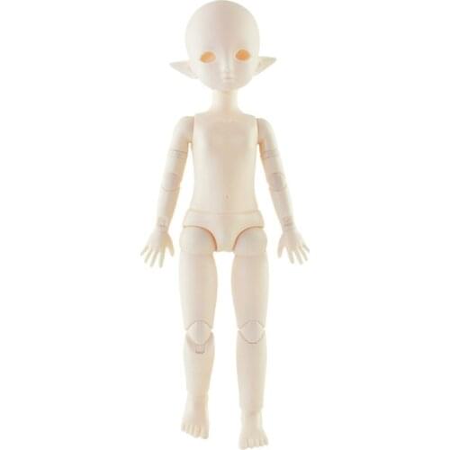 1Set DIY Girl Nude Doll without Makeup Girl Doll Figurine Kit Accessories Interactive DIY Girl Joint Doll Handicrafts