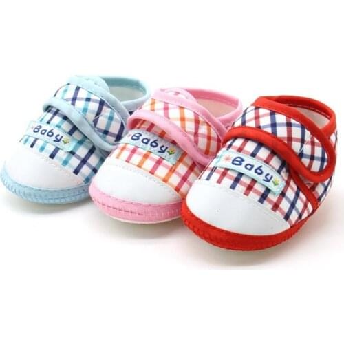 Baby Infant First Walkers Shoes Toddler Learn Walking Shoe Soft Sole Canvas Kids Boy Girl Prewalker Footwears Walk Assistant Aid