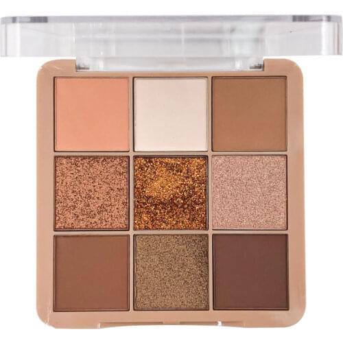 Febble eyeshadow palette nude matte shimmer sombra de ojos naked paleta de sombras palette maquillage yeux eye shadow makeup
