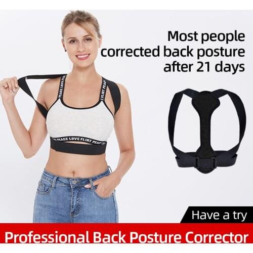 Adult Brace Support Belt Adjustable Back Posture Corrector Clavicle Spine Back Shoulder Lumbar Posture Correction Health Care