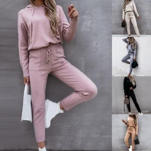 Tracksuit 1 Set Popular Hooded Long Sleeve Sweatshirt Sweatpants Set Sporty Sweatshirt Sweatpants Set Hooded for Jogging