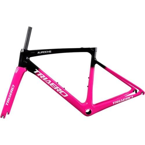 Super Light Racing Bicycle Frame AERO A8 With 700C*25mm Max Tire