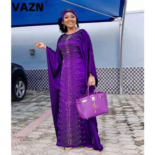 VAZN Autumn Loose All Code Party Vintage Night Club Sexy Slim Young Dress 2019 Straight Long Sleeve dress Women Dress