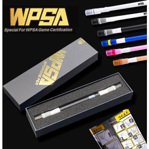 Funny Rotating Pen Spinning Ballpoint pen Non slip coated Luxury creative pens for Writing School Students stationery supplies