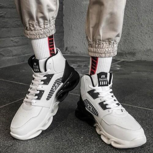 Winter Men Leather Sneakers Trend Lace-up Outdoor Casual Shoes Comfortable 2020 Men Casual Walking Sneakers PU PVC