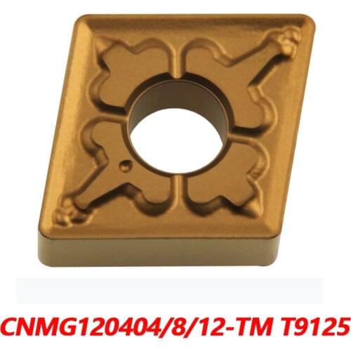 100% Original CNMG CNMG120404 T9125 CNMG120408 CNMG120412 Carbide Insert Blades Good Quality And High Efficiency Fast Delivery