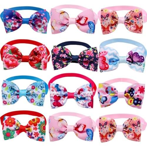 100pcs Dog Bow Tie Small Dog Cat Puppy Bowties/Bowtie Samll Dogs Cat Grooming Peoducts Dog Accessories For Small Dogs Luxury