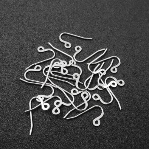 12mm*22mm Fashion Jewelry Findings Surgical Stainless Steel Earring Hooks Nickel Free Body Pierce DIY Eearrings