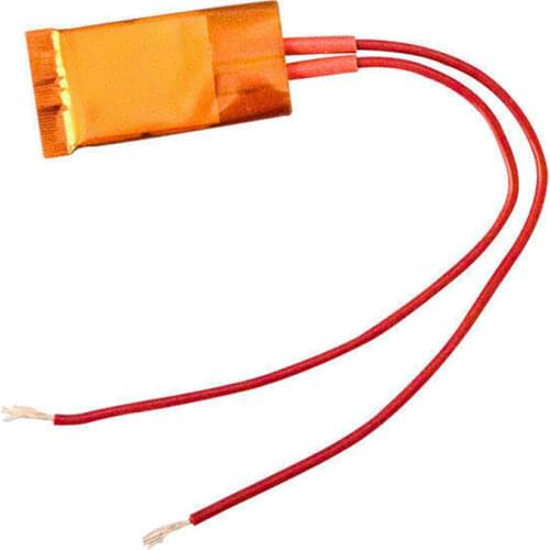 12V 24V 110V 220V 44x40x3.5mm Heater Element Constant Thermostat Insulated Thermistor Ceramic Air Heating Chip Tube Film