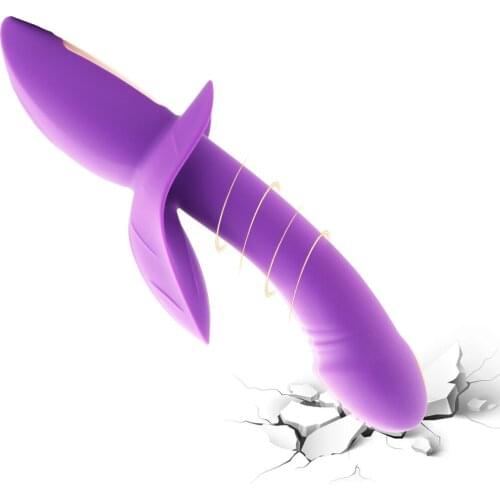 16 Speed Rabbit Masturbator Oral Licking Clitoris Stimulator Automatic Telescopic Vagina Massager USB Rechargeable Sex Toys For