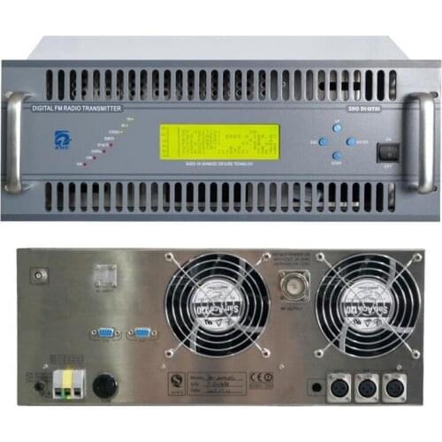 2000W Compact FM Stereo Transmitter FM Radio Station cover 20-30km