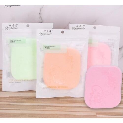 24Pcs/lot PVA Face Washer Delicate Soft Whitening Cleansing Deep Clean Single Flutter Cleaning Products Free Delivery