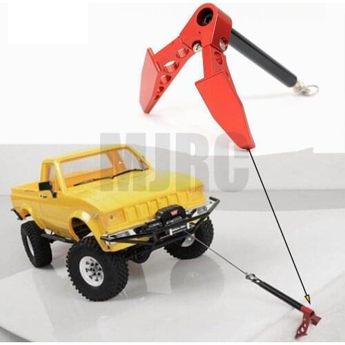 Metal Hook Ground Trailer Anchor Rescue Anchor for 1/10 RC Tracked Vehicle D90 D110 VS4-10 Traxxas TRX4 Axial SCX10 90046 90047