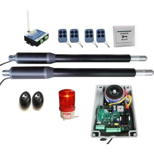 Automatic Dual Arm Swing Gate Operators DC 24V Motor Door Opener