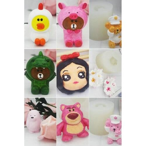 Car fragrance aroma outlet plaster mold cake decoration mould kitchen tools