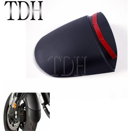Black Motorcycle Front Fender Mudguard Splash Guard Extender Extensions Protection For Vespa Motorcycle