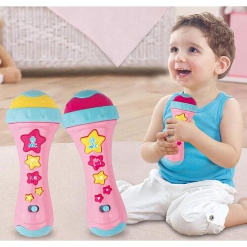 Kids Multifunctional Microphone with Recording Voice Change Educational Toys