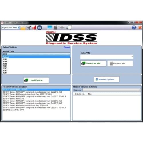 For Isuzu Global Diagnostic Service System (G-IDSS) [2021]+Support Nexiq J2534