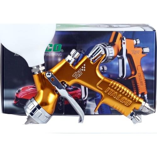 Italco spray guns gti pro lite HVLP UK spray gun GTI/TTS professional sprayer golden paint gun automotive guns car painting tool