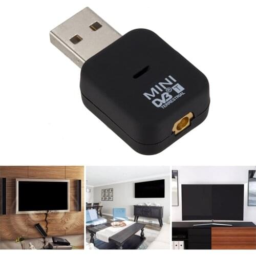 PC HDTV TV Stick Mini USB 2.0 Digital DVB-T Broadcast Antenna Receiver Tuner for Household TV Watching Accessories