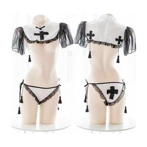 Men Maids Servers Cosplay Dress with Apron Hot Party Dress Gay Sexy Lingerie Nightwear Sexy Sissy Maid Fantasia Uniforms