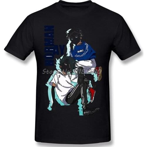 Norman And Ray V2 Tops Clothes Cool Design The Promised Neverland Emma Ainme Cotton Men T-Shirt
