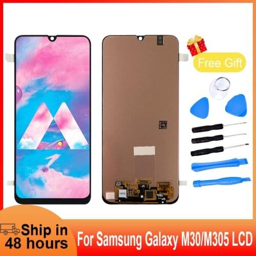 For Samsung Galaxy M30 2019 M305 LCD Display Touch Screen Digitizer Assembly For Samsung M305 lcd replacement