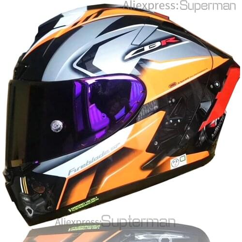 Full Face Motorcycle helmet X14 orange hond helmet Motocross Racing Motobike Riding Helmet Casco De Motocicleta