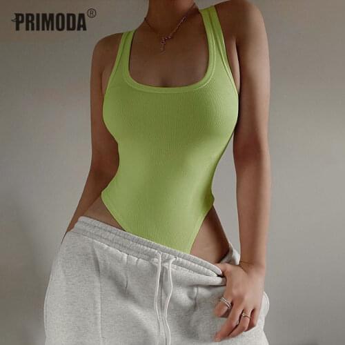 PRIMODA Open Back Bodysuit