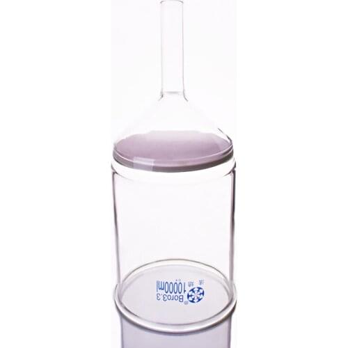 Bush funnel,Capacity 10000ml,Outer diameter 230mm,Effective length 300mm,Sand board specifications G4/P7,Sand board funnel