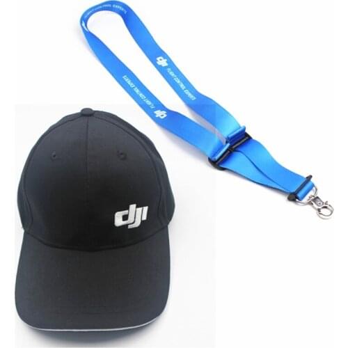 DJI OM5 parts accessiories Blue/black Hat Outdoor Cotton Visor Hat/drone hat++Remote Controller Sling Lanyard