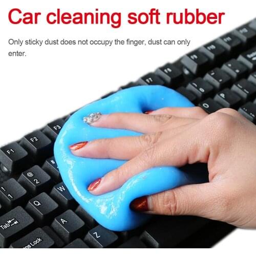 Car Vents Cleaner Multi-Function Cleaning Gel For Auto Vents Cameras Printers Calculators Magic Dust Removal Car Accessories