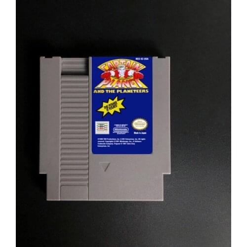 Captain Planet and The Planeteers - 72 pins 8bit Game Cartridge