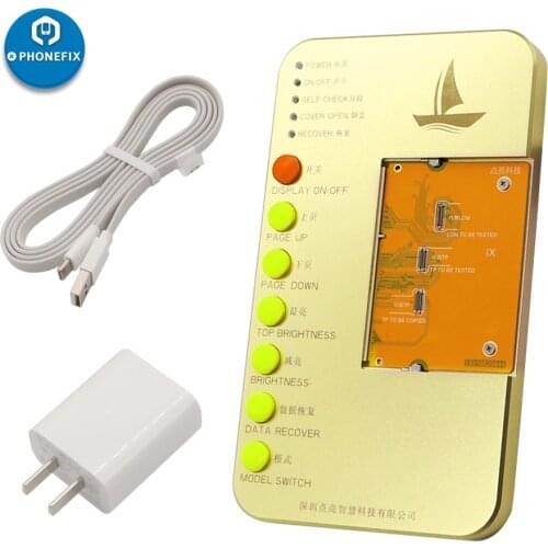 DL-100 Intelligent Phone LCD Screen Test Board for iPhone X XS MAX XR Screen Display Color Sensor Brightness Testing Machine