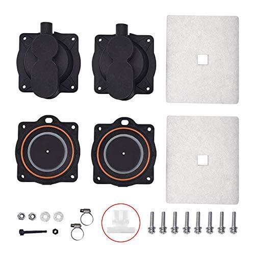 HP60/80 Air Pump Rebuild Complete Kit for Hiblow HP 80, HP 60, with White Switch