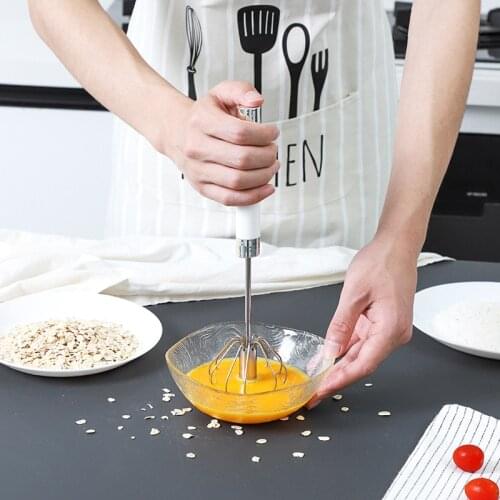 Egg beater household miniature semi-automatic manual cream egg beater sent dozen eggs mixer