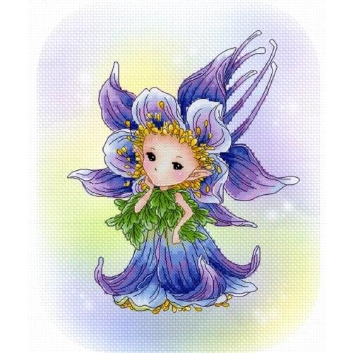 Top MM Counted Cross Stitch Kit Fan blowing a fan Handmade Needlework For Embroidery 14ct Cross Stitch Dogweed Wizard