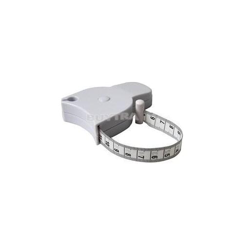 Brand New Accurate Fitness Caliper Measuring Body Tape Measure Classic Auto Retract Measuring Tape