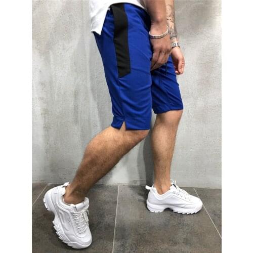 2020 Fitness Sweatpants Casual Shorts Male Crazy Muscle Summer Running Training Thin Five-point Body Building Shorts Sportswear