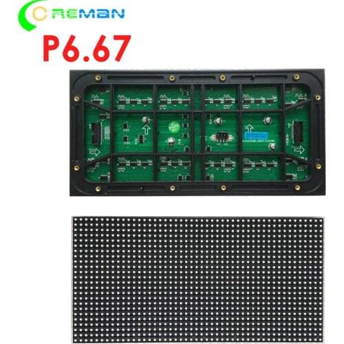 Aliexpress high brightness outdoor p5 p6 p6.7 p6.67 p8 led module 320x160mm , outdoor rgb led matrix smd3535 48x24 48x12 48x6